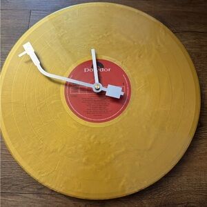 ABBA Gold Vinyl Record Wall Clock